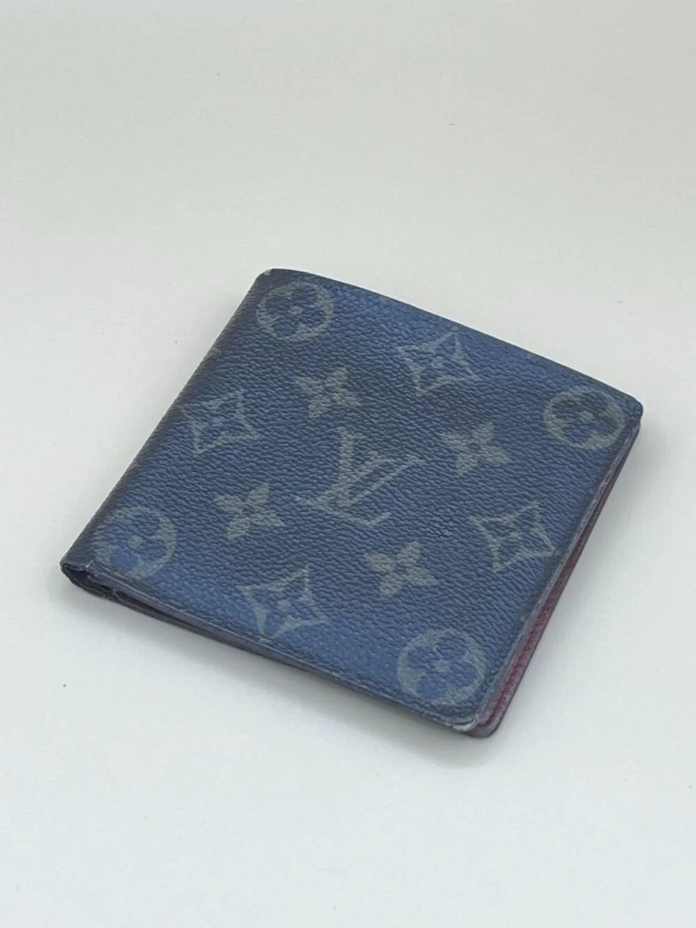 Louis Vuitton Monogram Canvas Vintage Compact Bifold Snap Wallet Coin Pocket